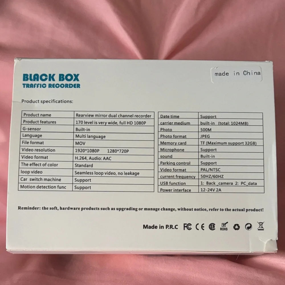 Traffic Recorder - Black